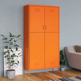  Szafa, pomarańczowa, 90x50x180 cm, stalowa