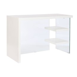Biurko DKD Home Decor Biały Przezroczysty Szkło Drewno MDF 120 x 50 x 76 cm