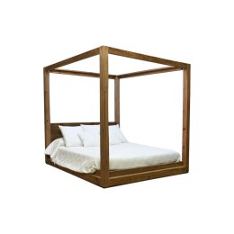 Łóżko Home ESPRIT Poliester Sosna Drewno z Recyklingu 202 x 222 x 215 cm