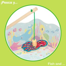 Gra Planszowa Lisciani Montessori Wędkowanie (6 Sztuk)