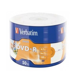 DVD-R Verbatim 4,7 GB 16x (12 Sztuk)