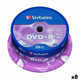 DVD+R Verbatim 4,7 GB 16x (8 Sztuk)