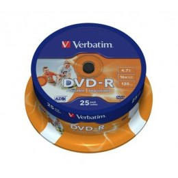 DVD-R Verbatim 4,7 GB 16x (8 Sztuk)