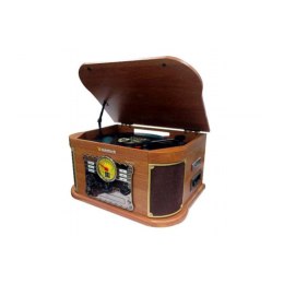 Gramofon Sunstech PXRC52CDWD Brązowy Drewno