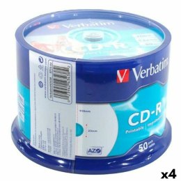 CD-R Verbatim 700 MB 52x (4 Sztuk)