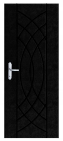 Tapicerka drzwiowa Elle 1 Czarny 95 cm